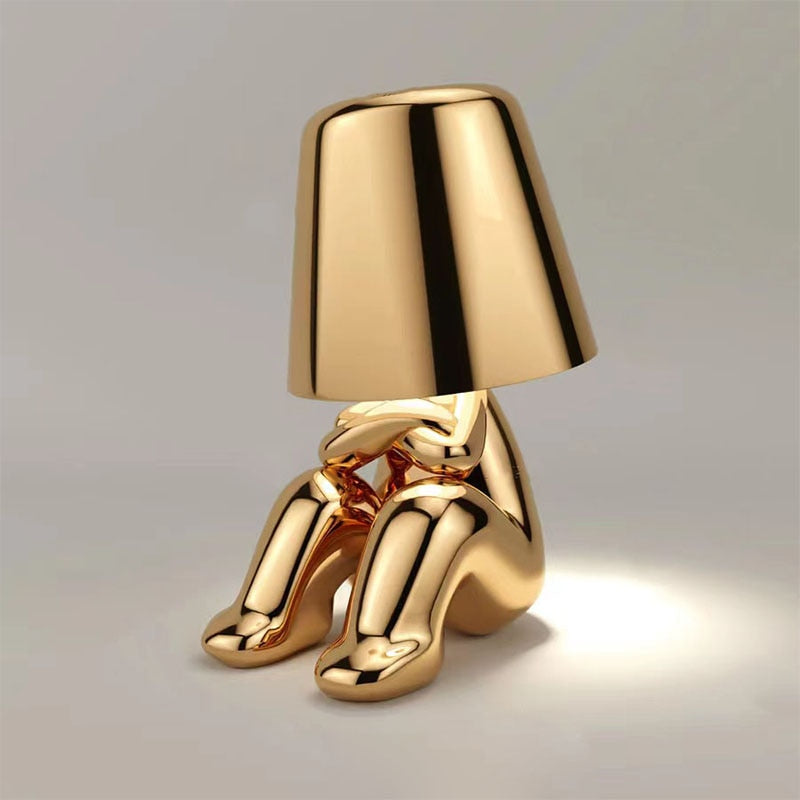 Mr. Lamp Lampe Rechargeable – Lampe Moderne à Économie d'Énergie avec Réglage de Lumière Tactile
