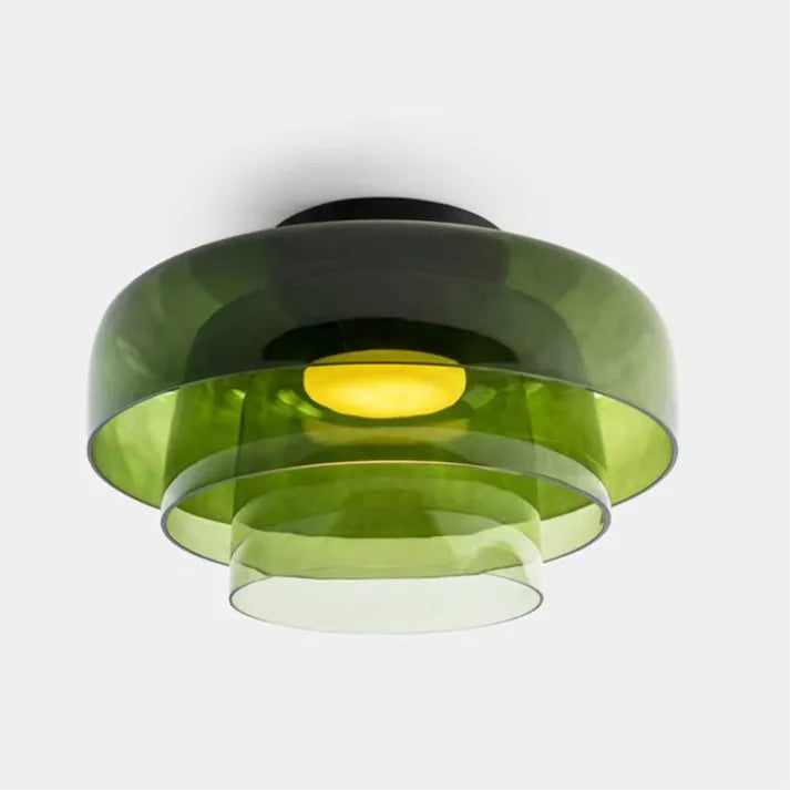 LuxeGlass - Lustre Médiéval de Plafond Luxe