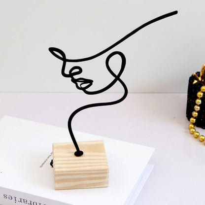 Statue Contemporaine Abstraite