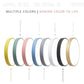 Plafonnier Circulaire Nordic Wooden Macaroon - Lampe LED en Bois et Métal pour Chambre et Salon