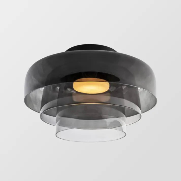 LuxeGlass - Lustre Médiéval de Plafond Luxe