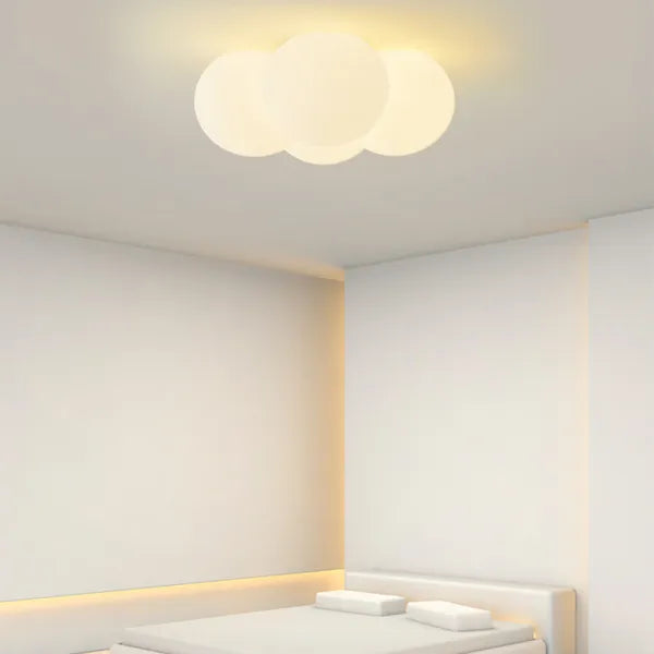 Plafonnier Cloud Moderne - Éclairage LED Design Élégant et Apaisant