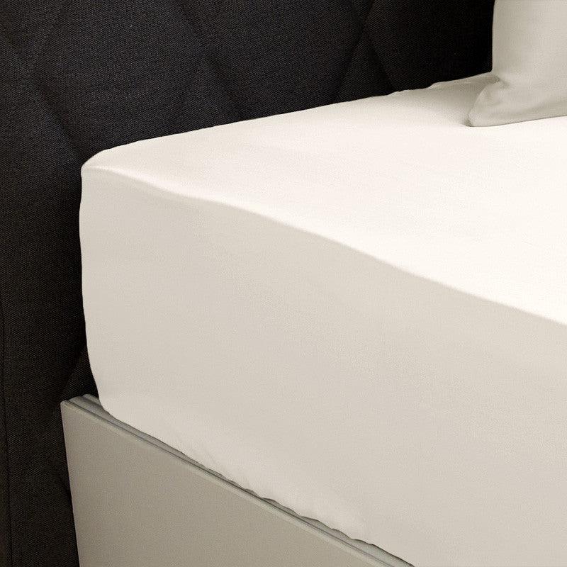 Drap housse en soie