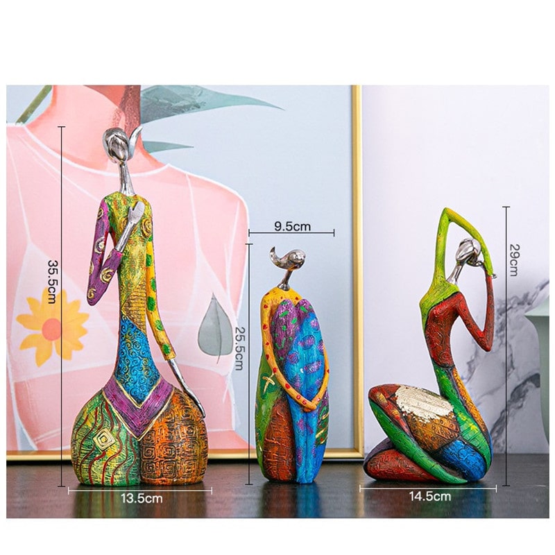Statuette Résine Femme