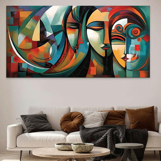 Tableau Contemporain Les Femmes