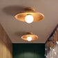 Plafonnier Moderne en Bois – Éclairage LED Minimaliste pour Salon et Bureau