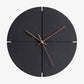 Horloge murale design ronde noire 30cm House