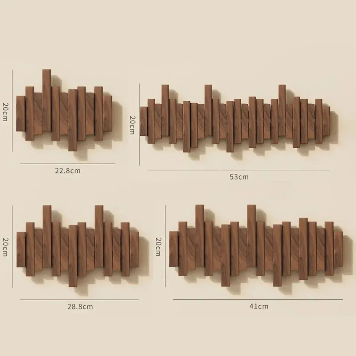 Porte-Manteau Mural WoodHarmonie – Design Élégant & Organisation Optimale
