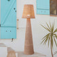 Lampadaire rechargeable nature - Style décoratif - Hauteur 165cm