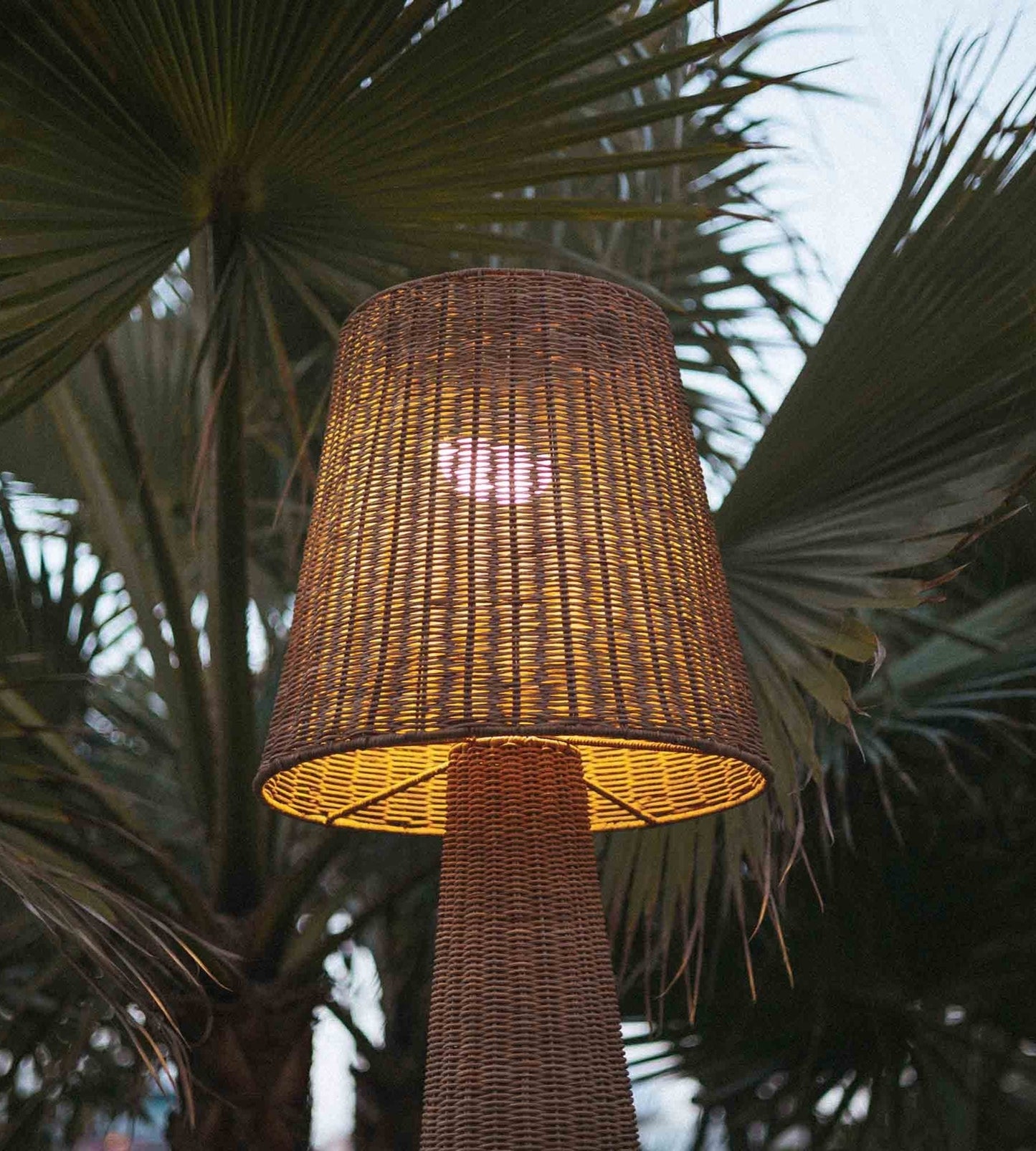 Lampadaire rechargeable nature - Style décoratif - Hauteur 165cm