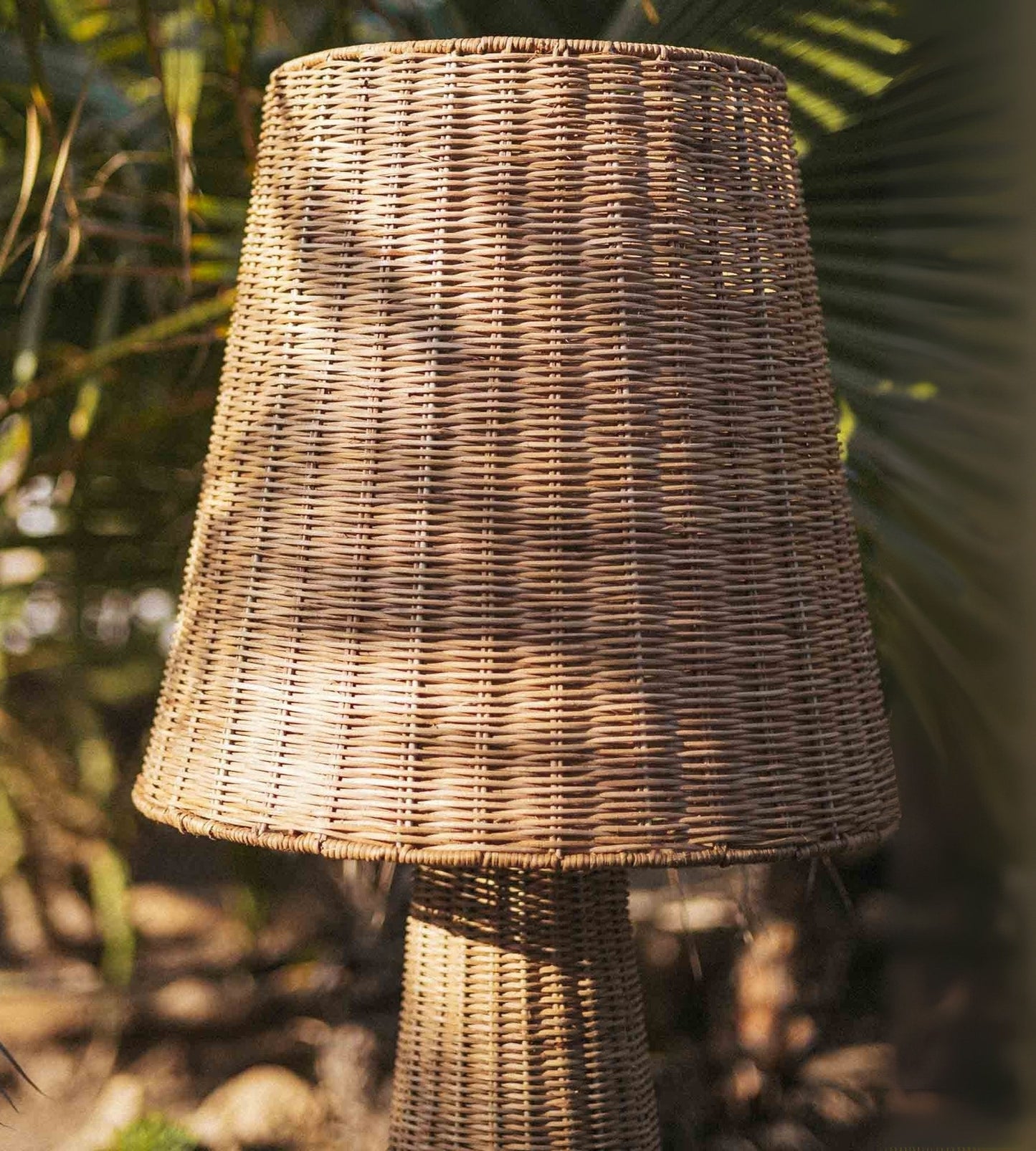 Lampadaire rechargeable nature - Style décoratif - Hauteur 165cm