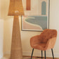 Lampadaire rechargeable nature - Style décoratif - Hauteur 165cm