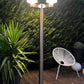 Grand Lampadaire solaire Led ALTO 3000 - Hauteur 2m - Télécommandable - 300 à 3000 lumens