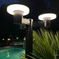 Grand Lampadaire solaire Led ALTO 3000 - Hauteur 2m - Télécommandable - 300 à 3000 lumens