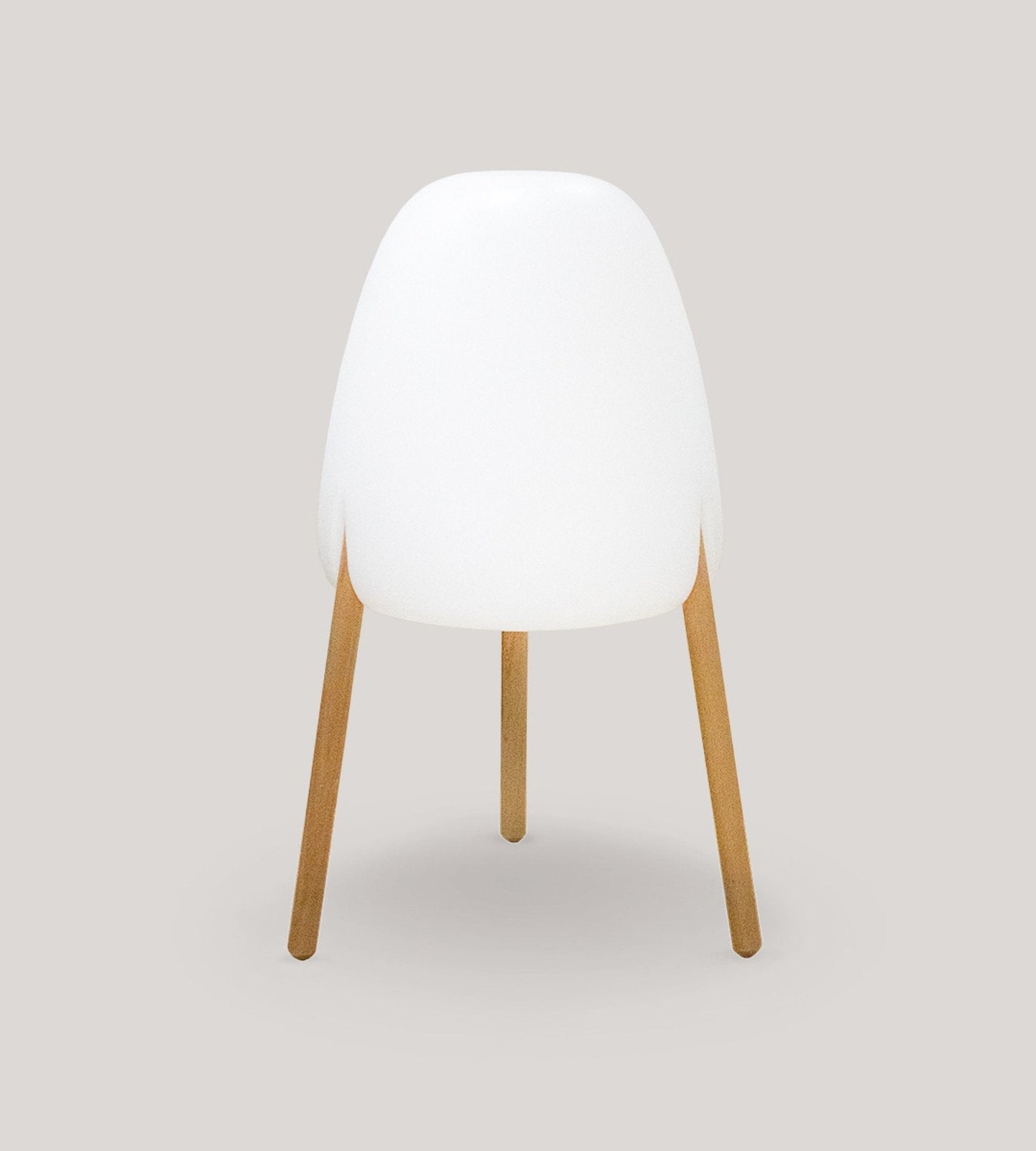 Lampe design solaire ROCKET - Éclairage blanc et multicolore réglable - Éxtérieur et Intérieur