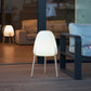 Lampe design solaire ROCKET - Éclairage blanc et multicolore réglable - Éxtérieur et Intérieur